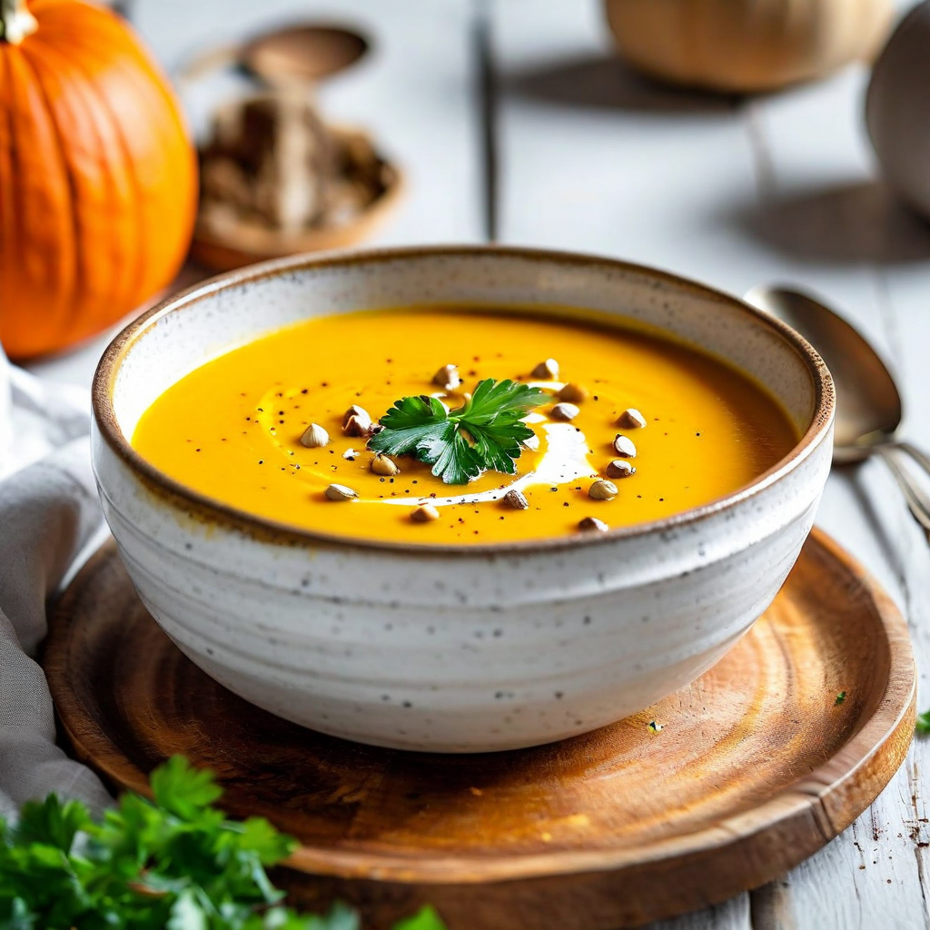Autumn Turmeric Pumpkin Soup